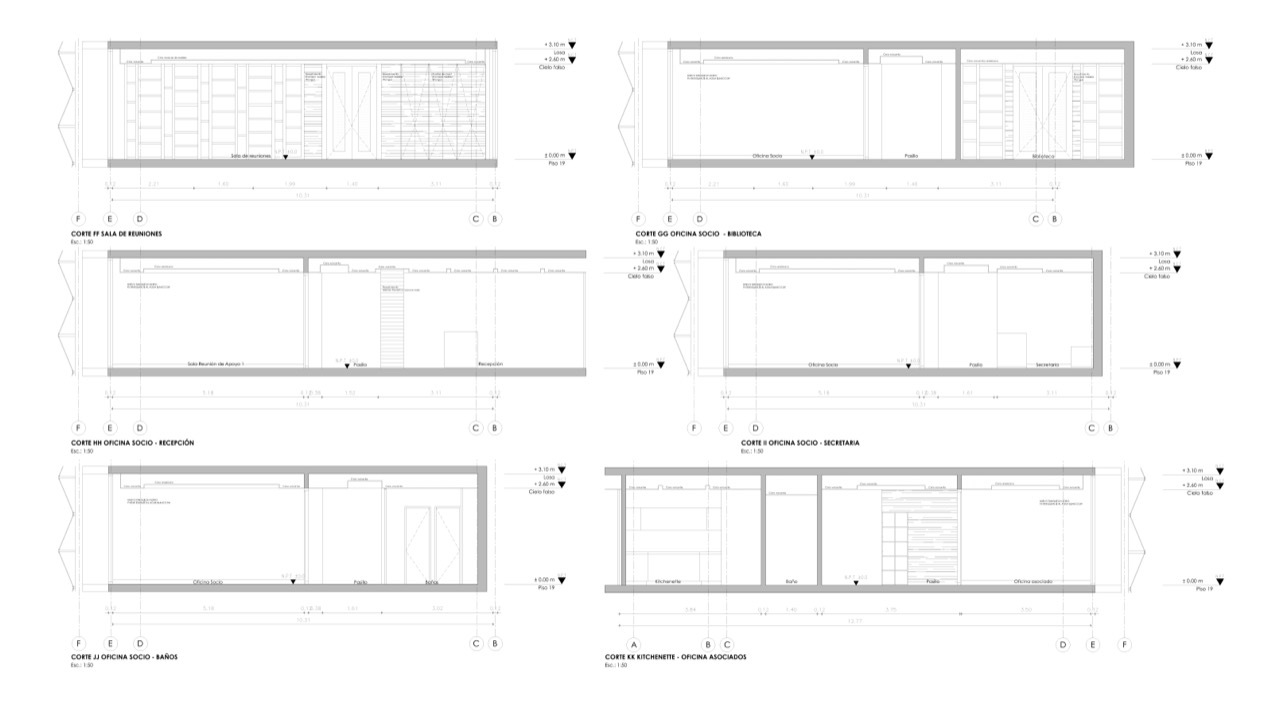 智利圣地亚哥金融区律师事务所办公室设计-42