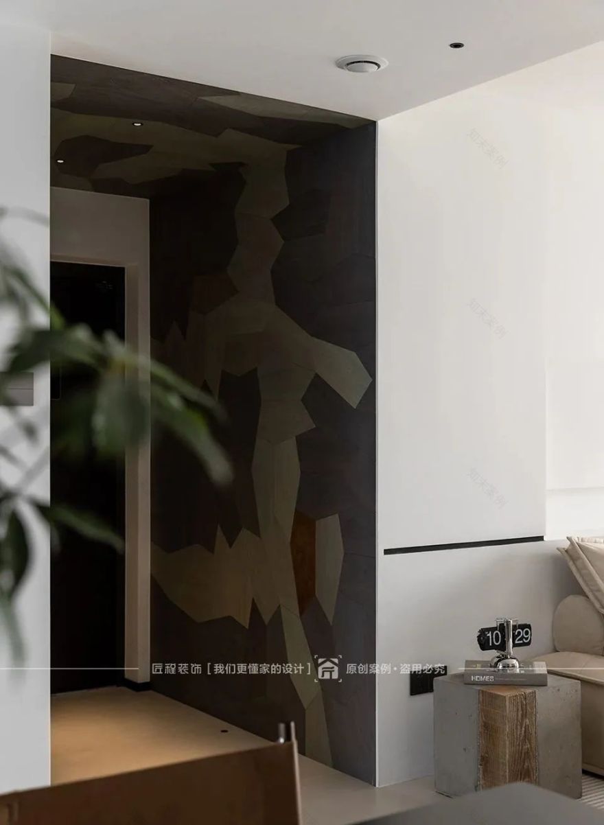 尚城汇景苑现代极简家居设计丨匠程装饰-36