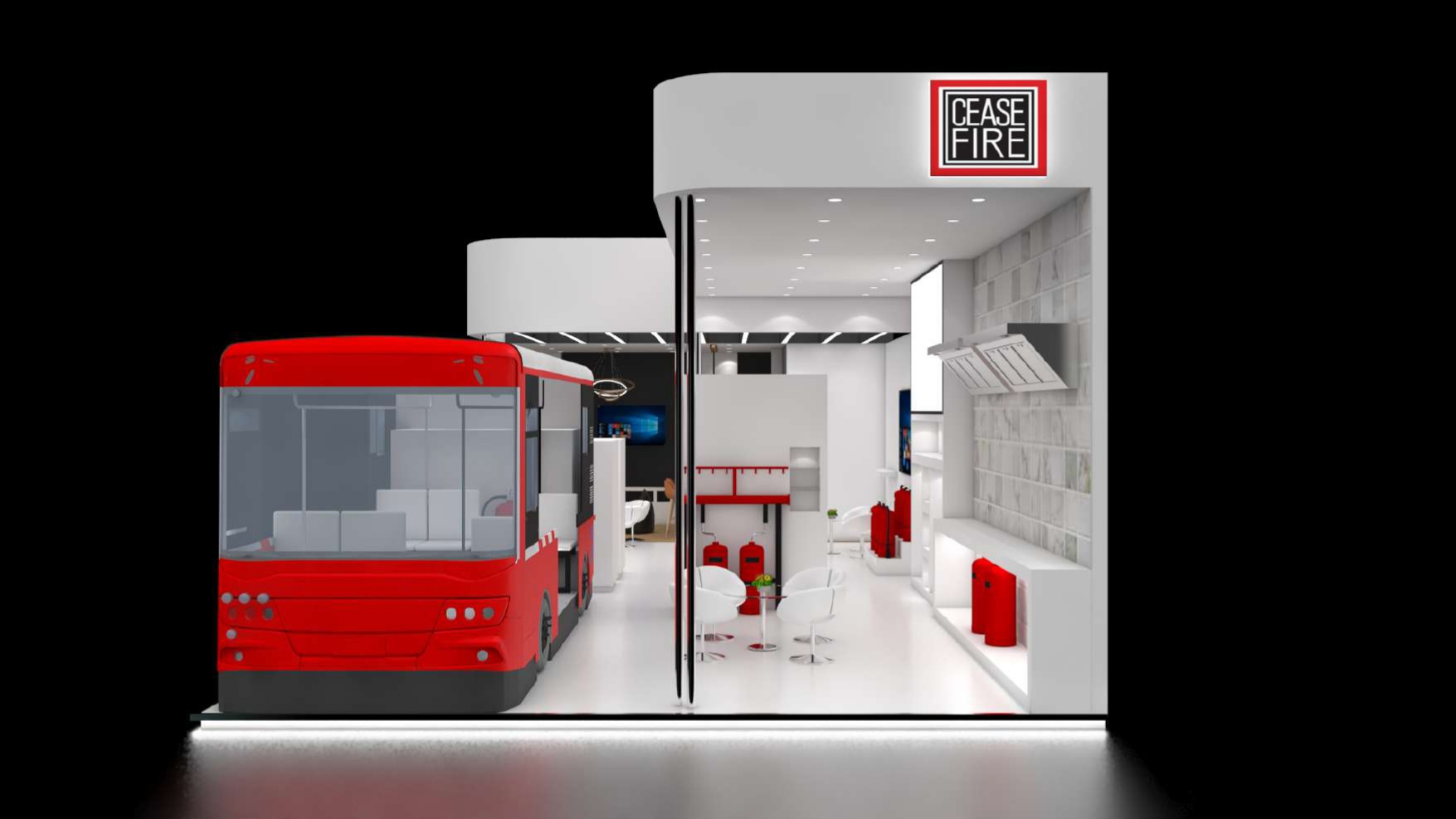 Cease fire,Fire & Security India Expo,Mumbai India 2023-8