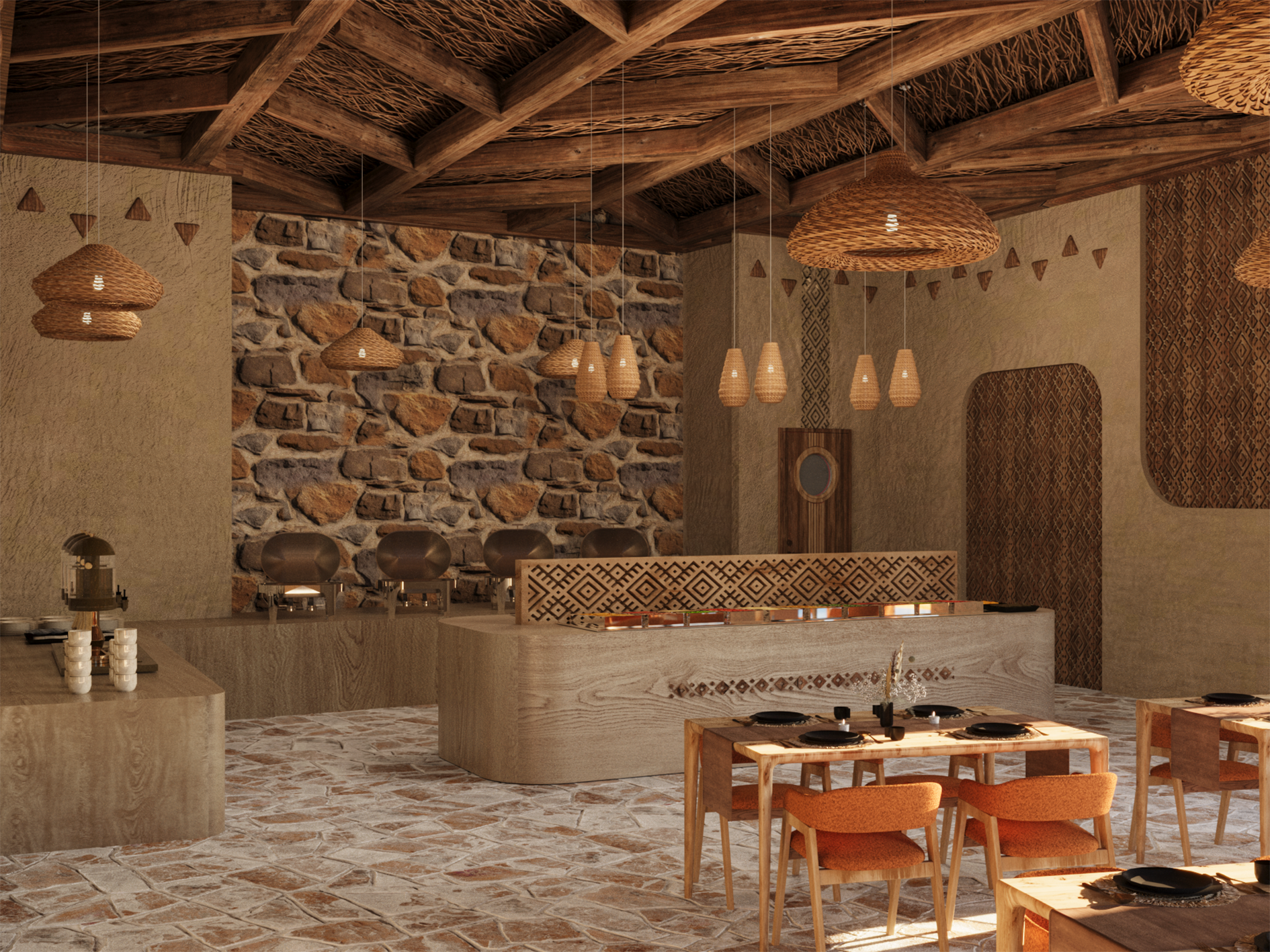 度假民宿丨埃及丨赫尔万大学美术学院-50