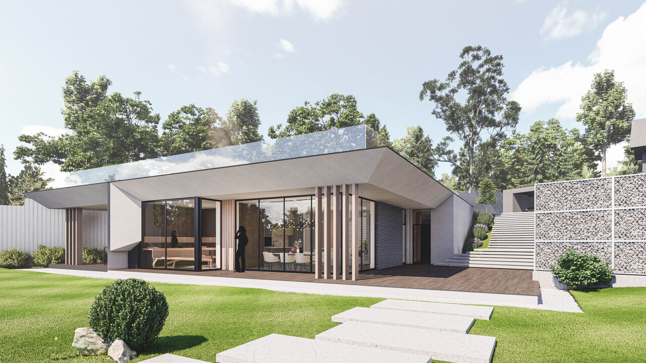 230㎡嵌入斜坡的洗浴综合体丨俄罗斯莫斯科丨ARXY建筑设计工作室-61