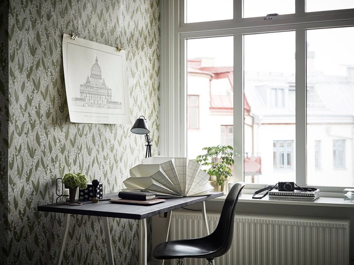 斯德哥尔摩黑白极简公寓 | 经典 Scandinavian 设计魅力-20