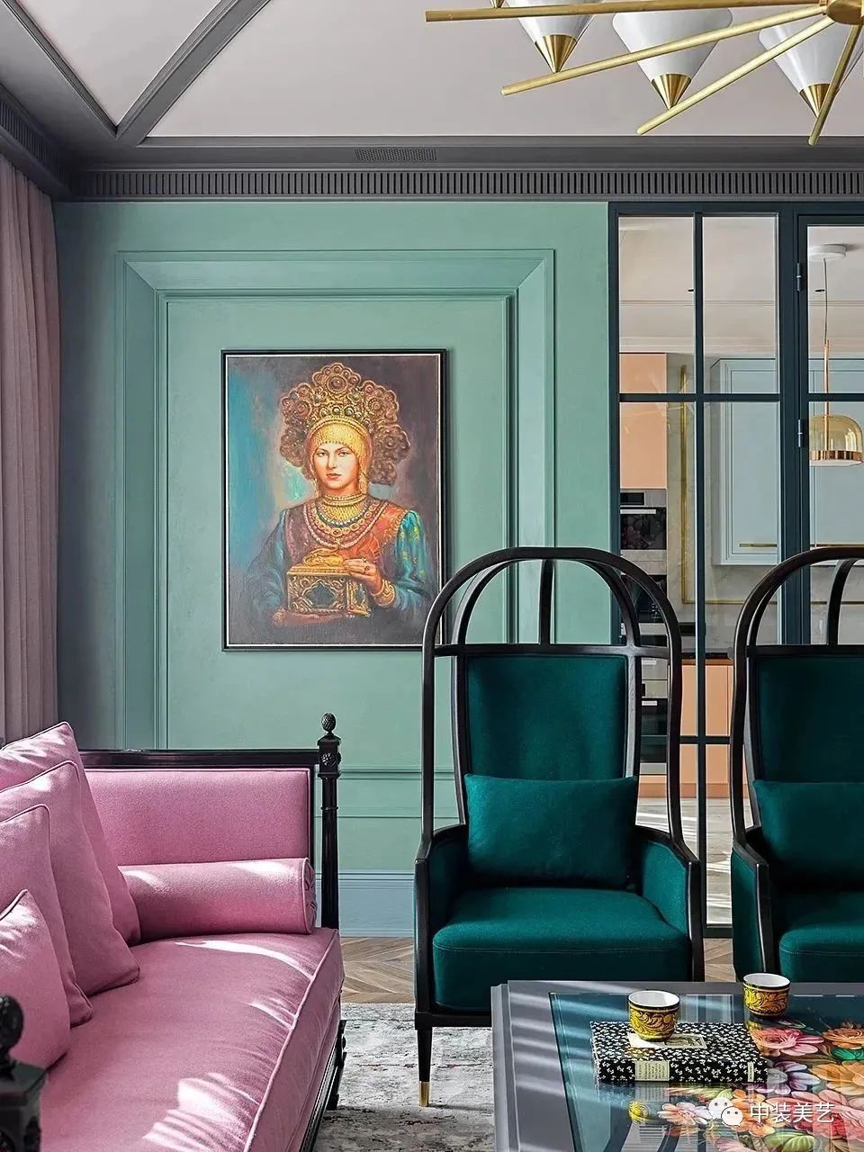 Top Case/现代轻复古风既视感--绚丽的色彩华mix丽的空间-17