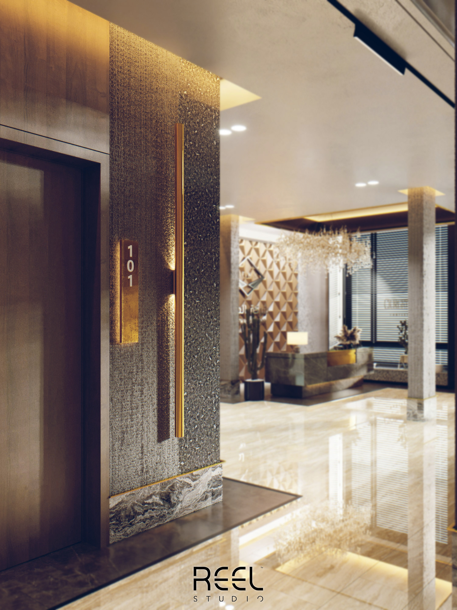 Office Reception Interior Design-1