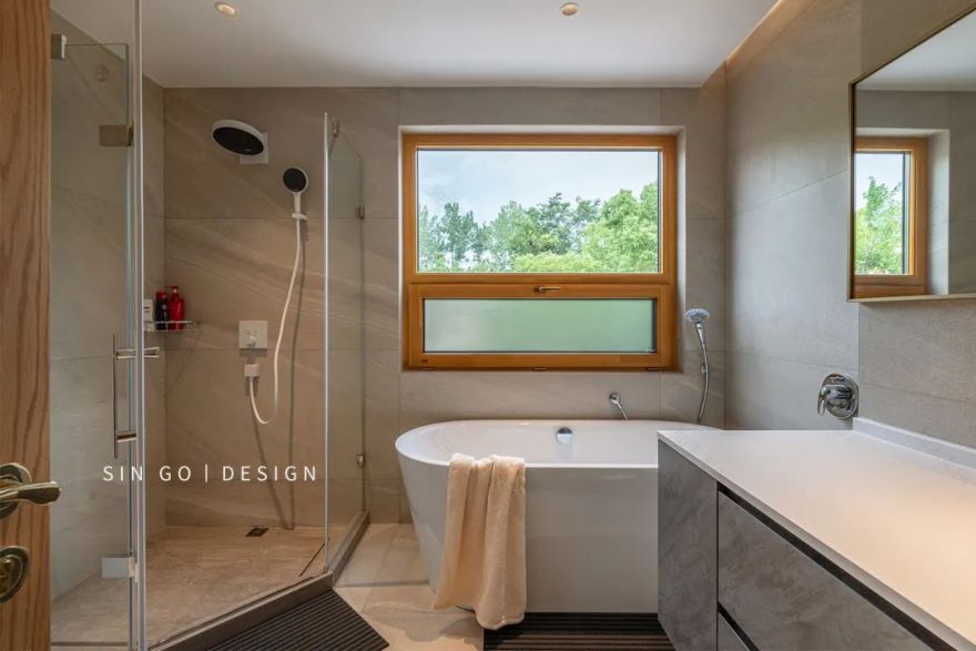 自然北欧风,350㎡别墅的温馨生活丨中国上海丨设计师沈兵-47