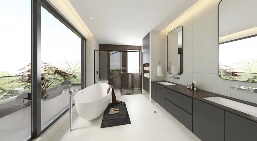 极简原木上海别墅设计丨中国上海丨上海尚层别墅装饰设计公司-15