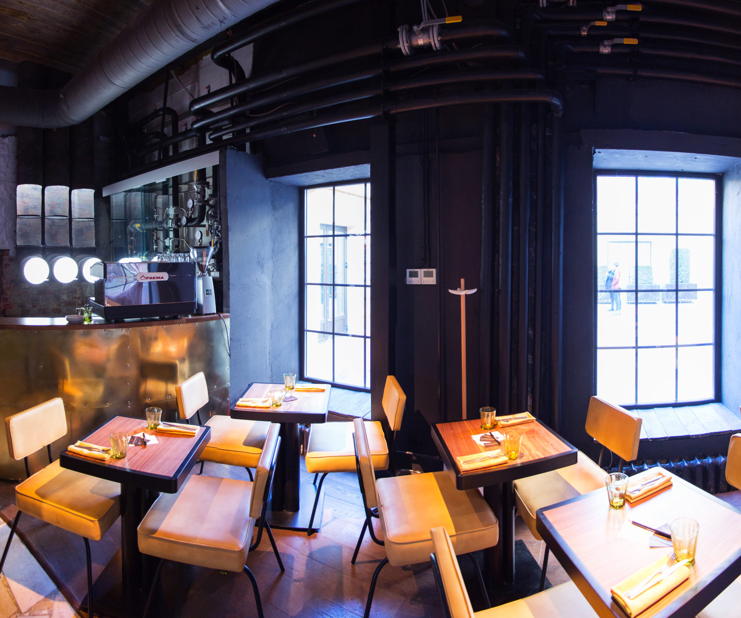 Дизайн ресторана Коптильня（烤肉店餐厅设计）丨бюро ARXY（ARXY工作室）-21