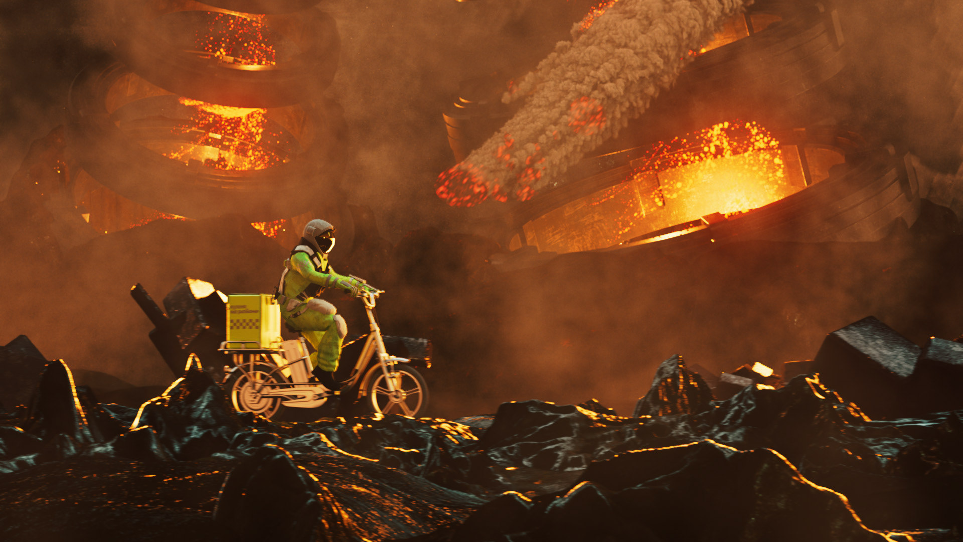 CG艺术作品《快递疯狂》丨AMBI.TEAM-11