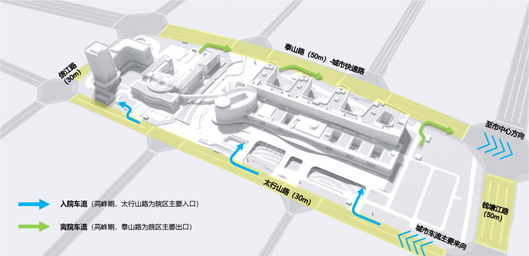 德阳医院规划方案设计丨中国德阳丨中建西南院-23