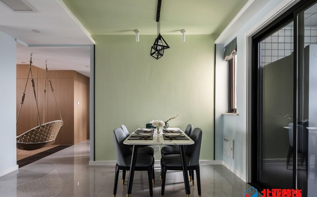 江苏北亚 120 平现代简约风 | 阳光、原木与时尚的共生-10