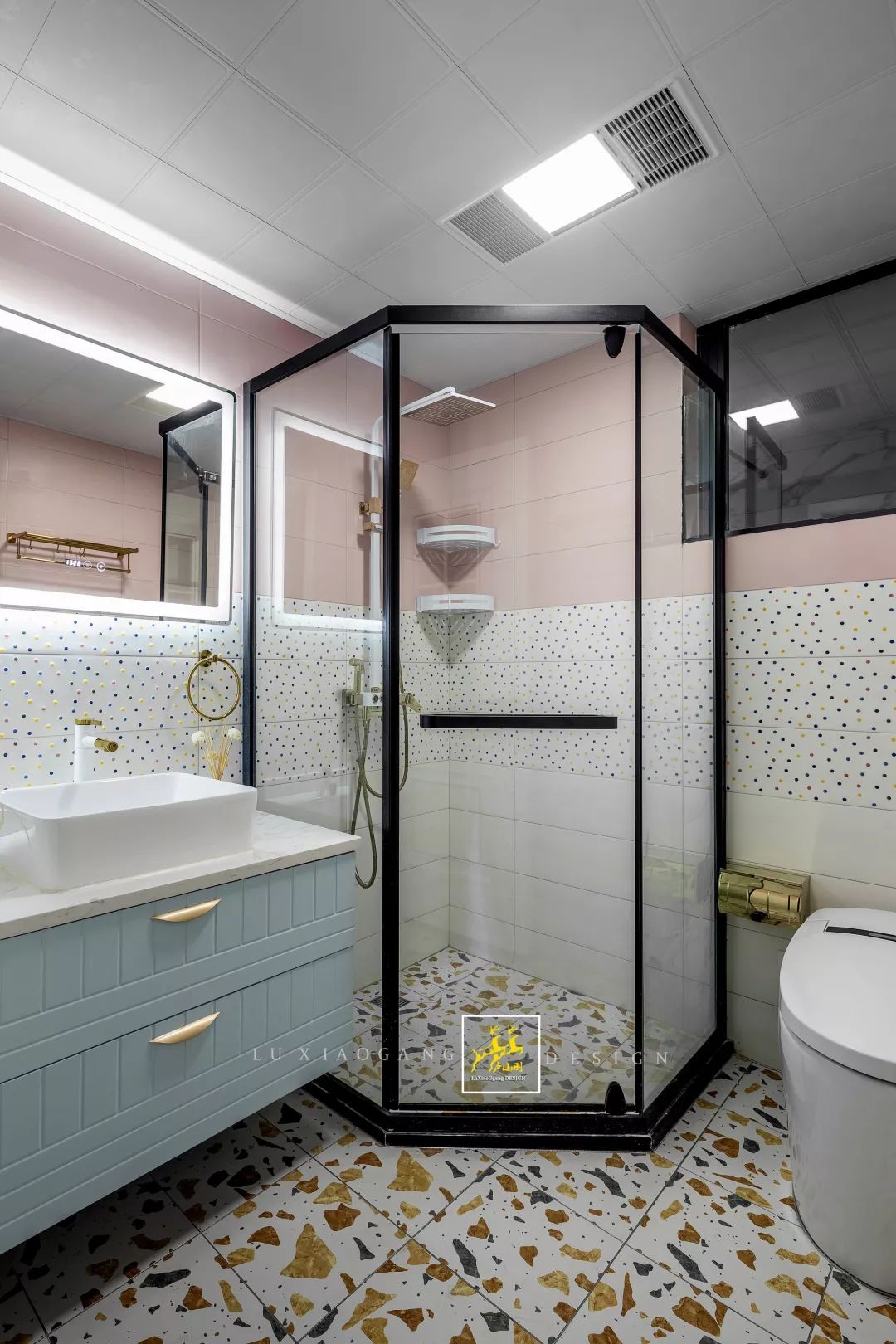 现代 INS 风，天府城 85 平米小家的大胆创新-42