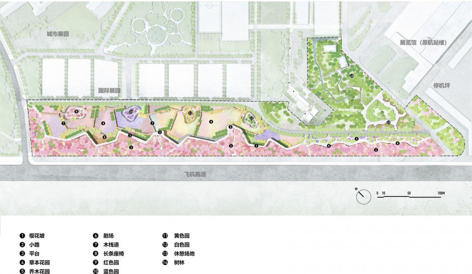 2023年中国(合肥)国际园林博览会百花园设计丨中国合肥丨北京多义景观规划设计事务所,北京林业大学园林学院-53