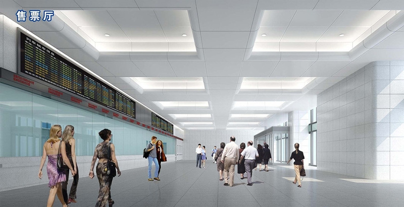 售票厅室内设计案例效果图-16