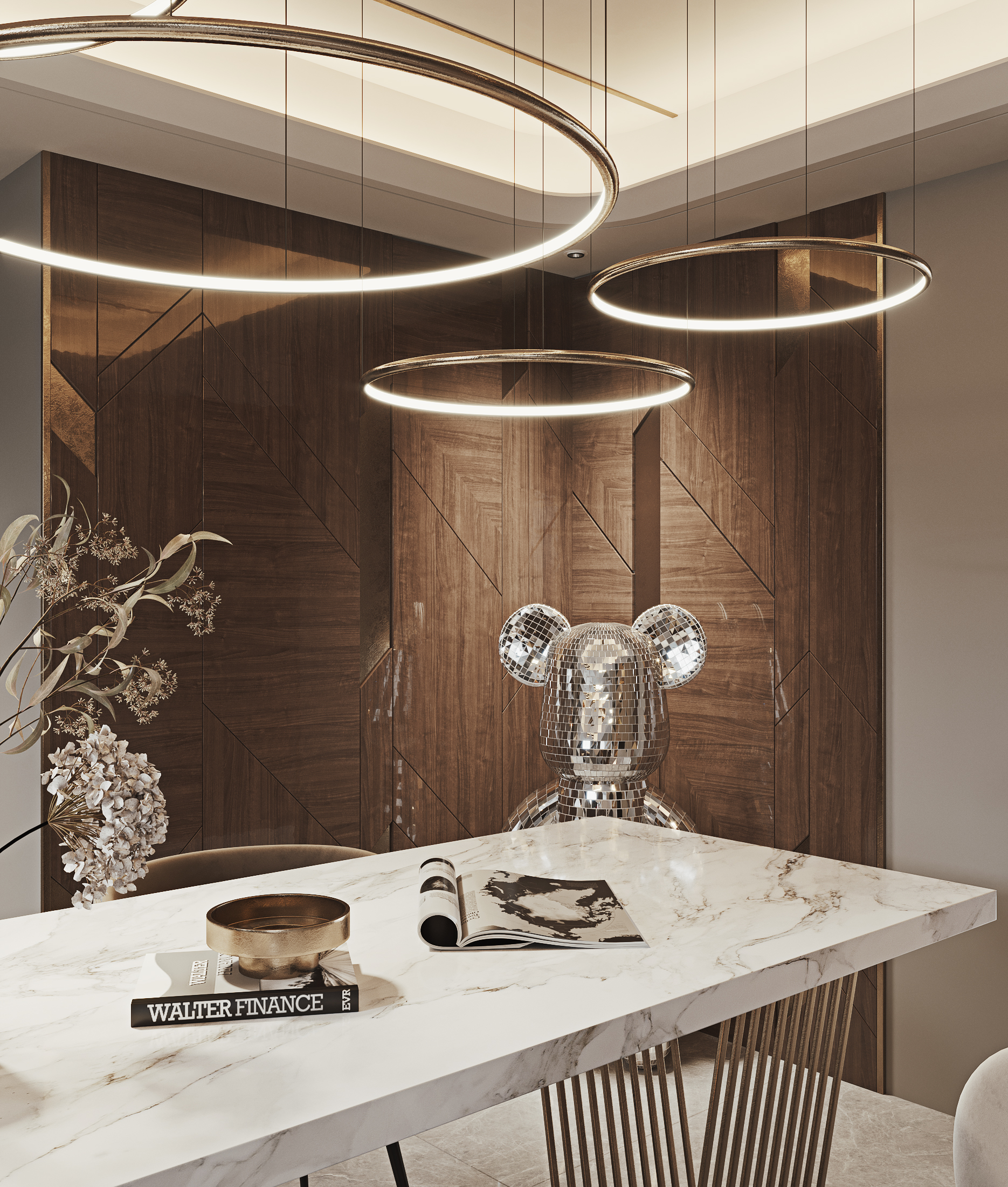 现代轻奢平层设计-12