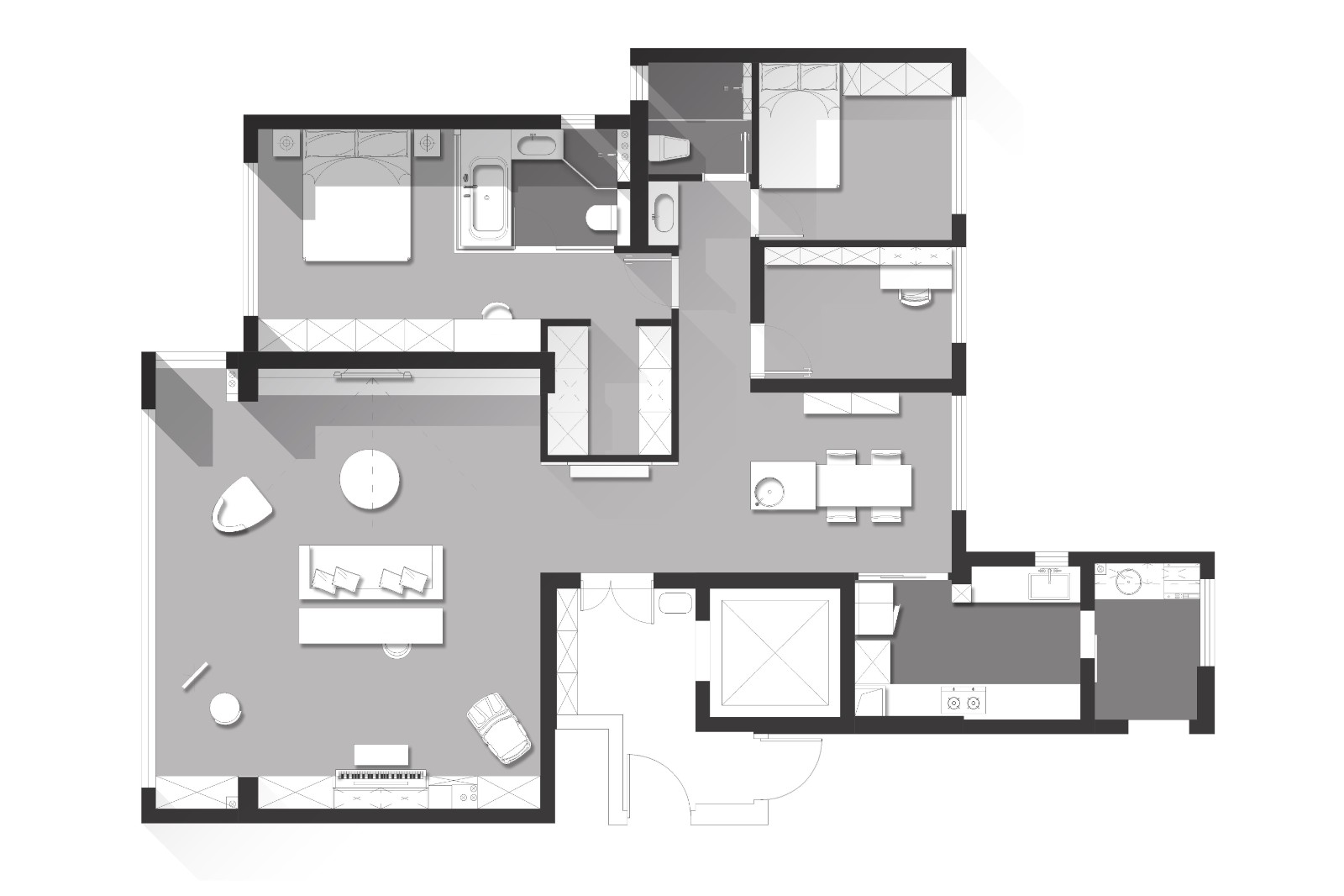 沐蘭轩丨中国武汉丨武汉刘思彤设计工作室-3