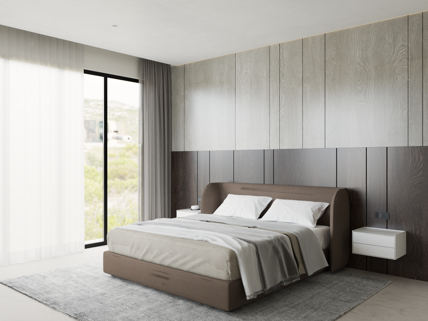 沙特阿拉伯私人别墅一层房间设计丨Jacer Bendimerad-5