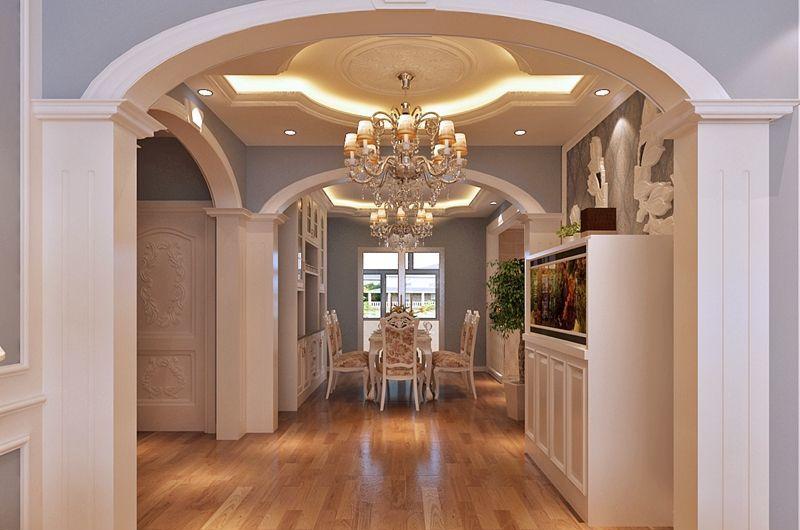 哈尔滨实创装饰诠释中关国际197平豪华欧式三居-15