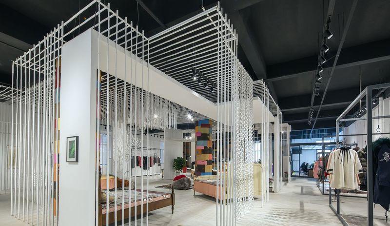 奥林皮业艺术工厂店设计-8