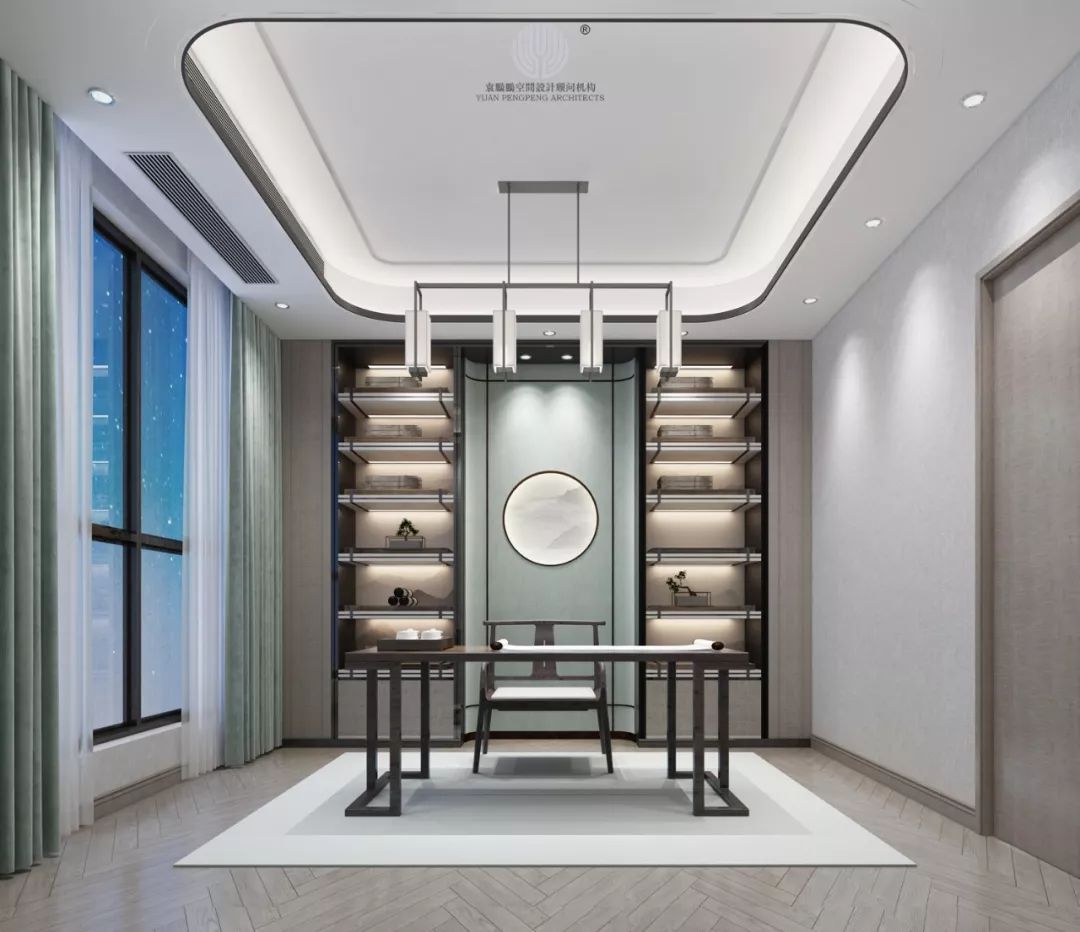 广东东莞星岸别墅样板间 | “看·山”的境界-71