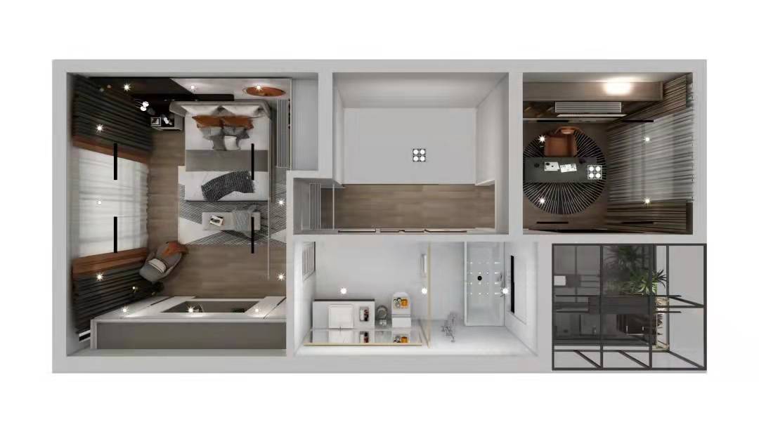 《执迷不悟》轻奢 300 平方别墅-12