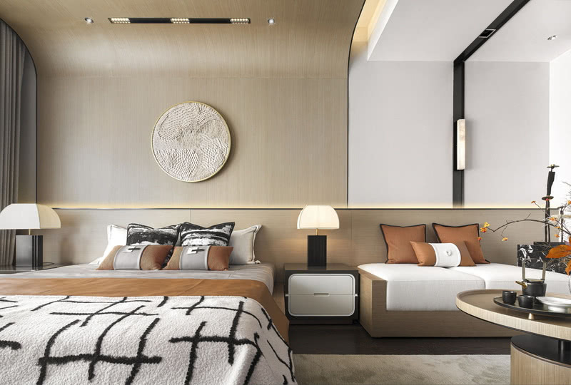 金通绿城·桃李春风合院样板房 | 道家哲学思想融入高品质空间设计-14