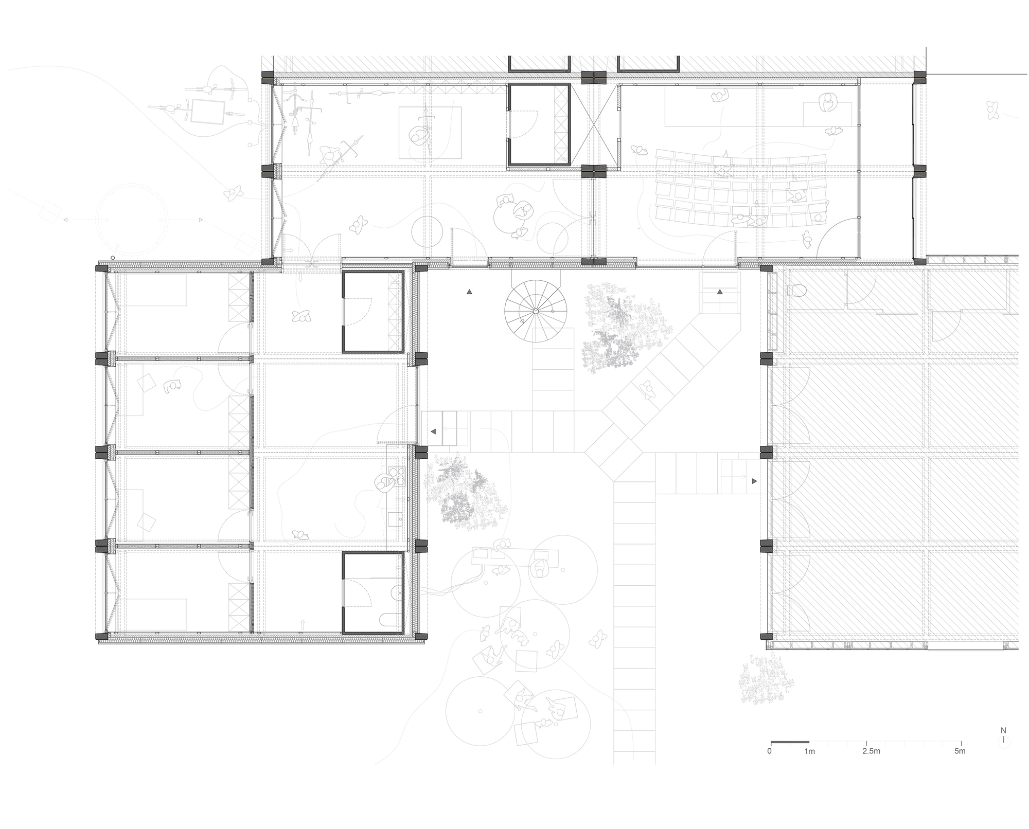 虚拟 DOS 机（WVDM）活实验室

注：WVDM 是 Windows Virtual DOS Machine 的缩写，常见释义为Windows 虚拟 DOS 机 ，这里根据习惯稍作译文精简Living Lab通常译为活实验室 ，是一种创新的研究方法和实践模式 丨比利时丨MAKER architecten-16