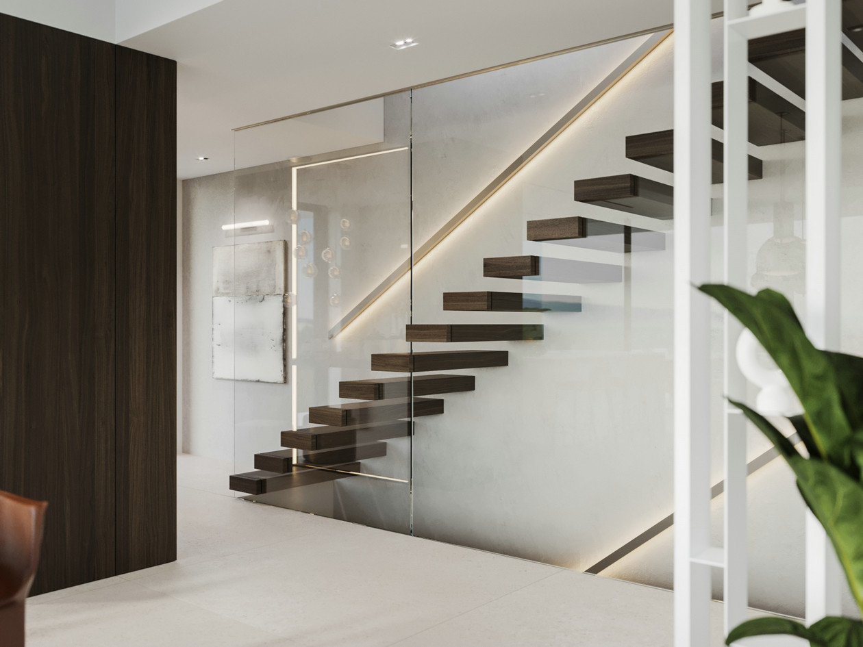 简约风大平层公寓设计-2