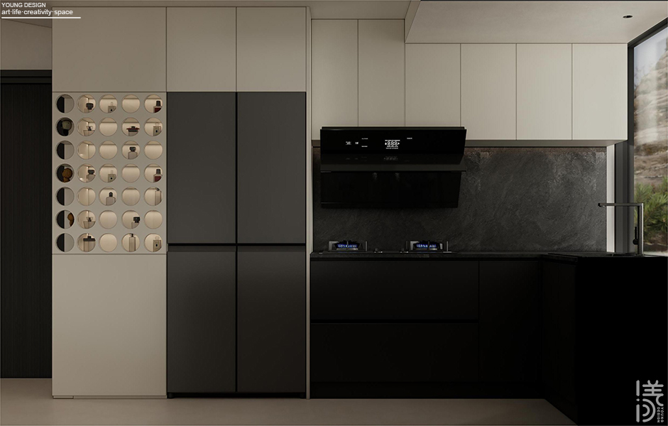 Young设计 · 黑与白,简与繁极限拉扯丨深圳漾空间设计有限公司-27