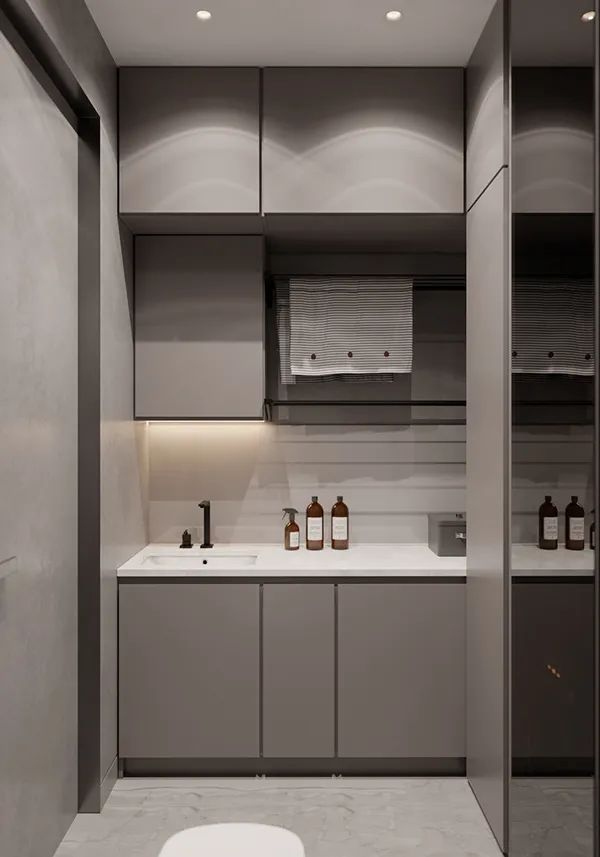 高级灰金属风格住宅丨俄罗斯丨俄罗斯圣彼得堡设计师 Gavriil Verbitsky-72