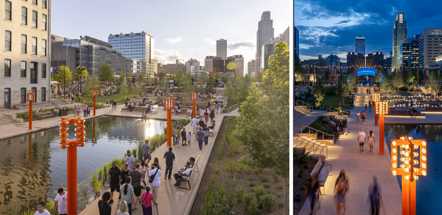 20世纪70年代的市中心公园改造丨美国奥马哈丨OJB Landscape Architecture-29