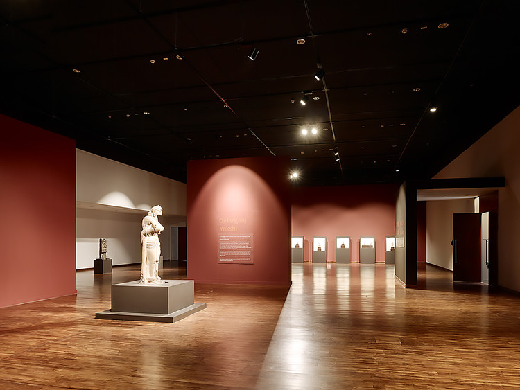 印度比哈尔博物馆——融入自然的校园式博物馆设计-12