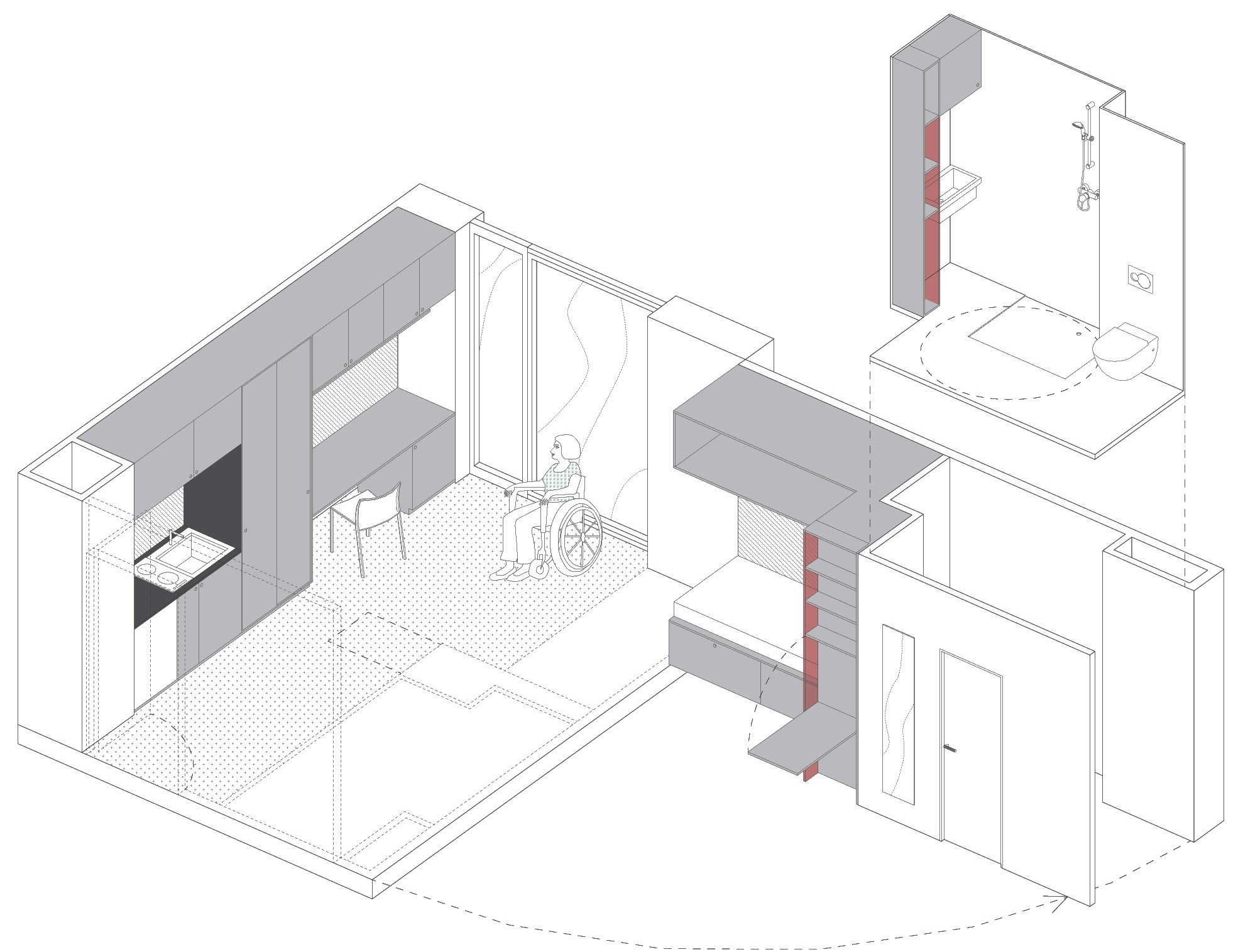 Nantes 学生公寓翻新丨法国南特丨Guinée et Potin Architects-22