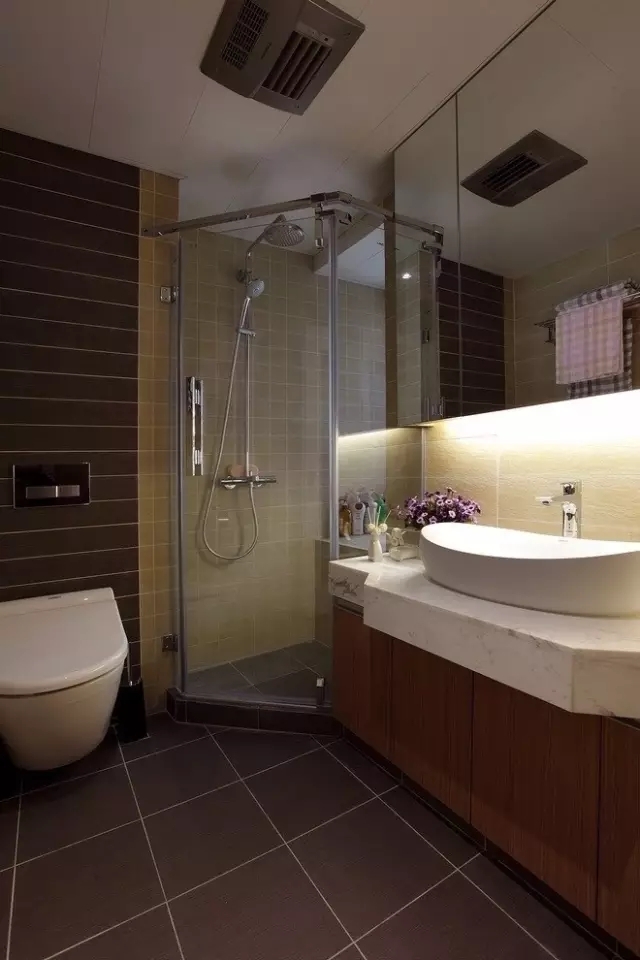 94㎡现代简约婚房 巧用空间碗橱也能变书房-14