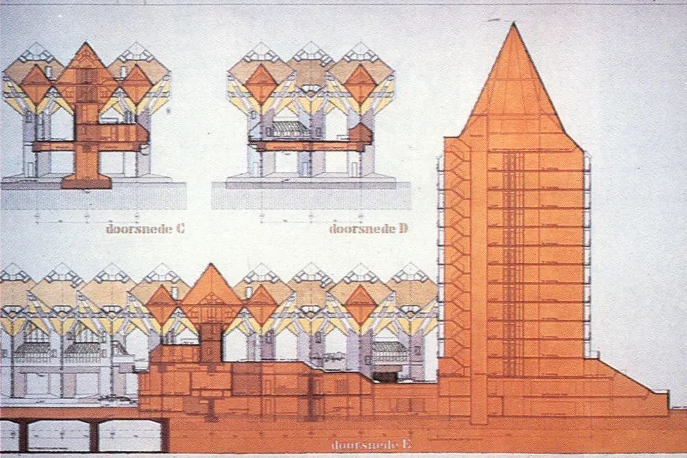 立方体住宅（Kubuswoningen）丨荷兰鹿特丹丨皮特·布洛姆-36