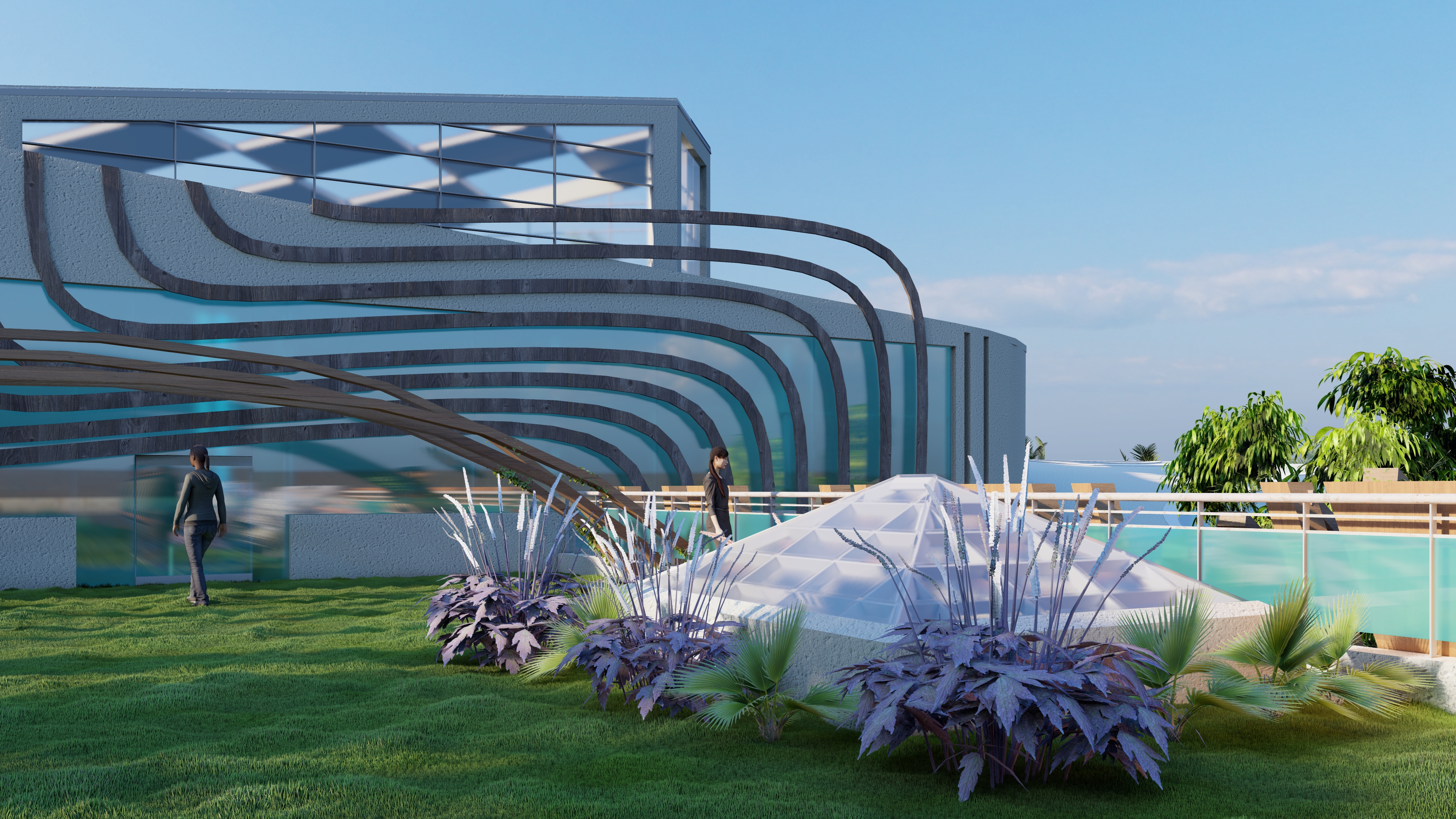 AlFayoum 公共图书馆丨Sara Daen-9