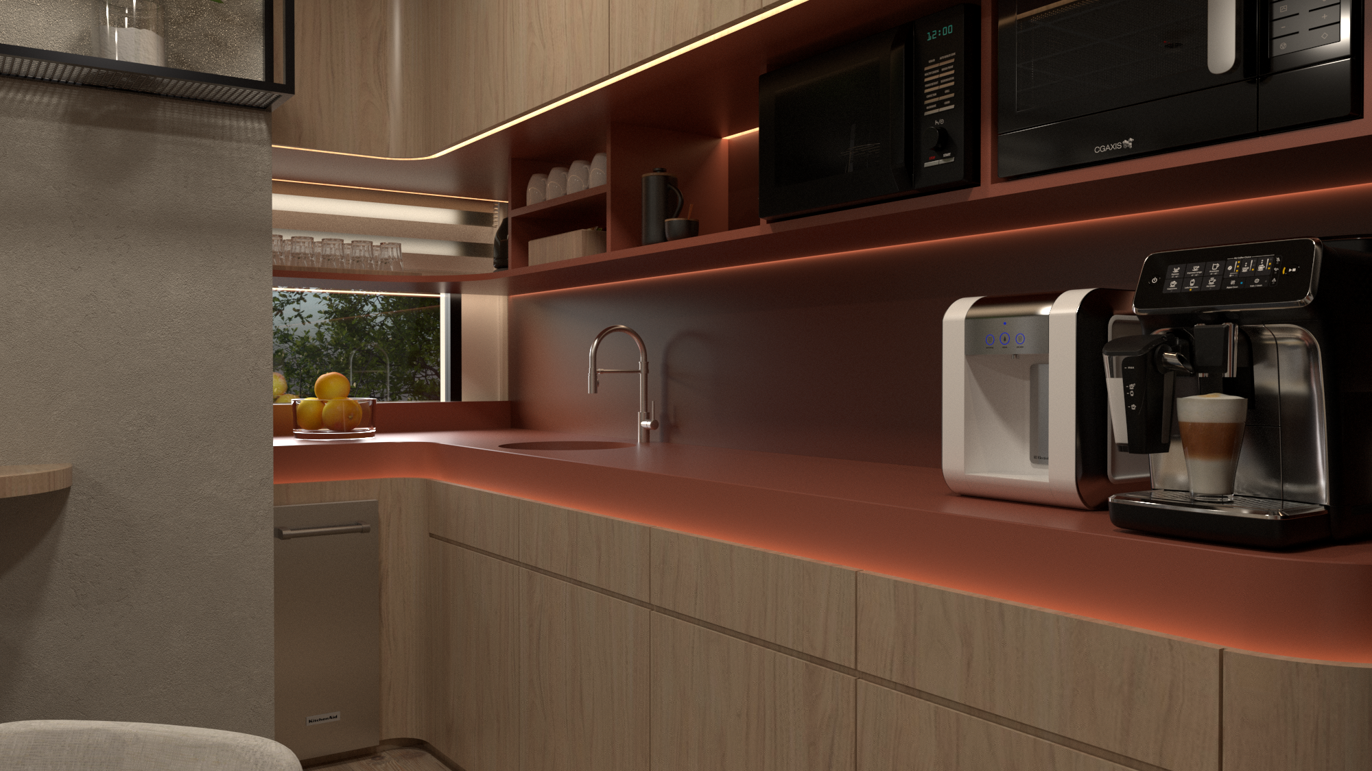 BRITISH EMBASSY, PANAMA CITY_ Kitchenette-6