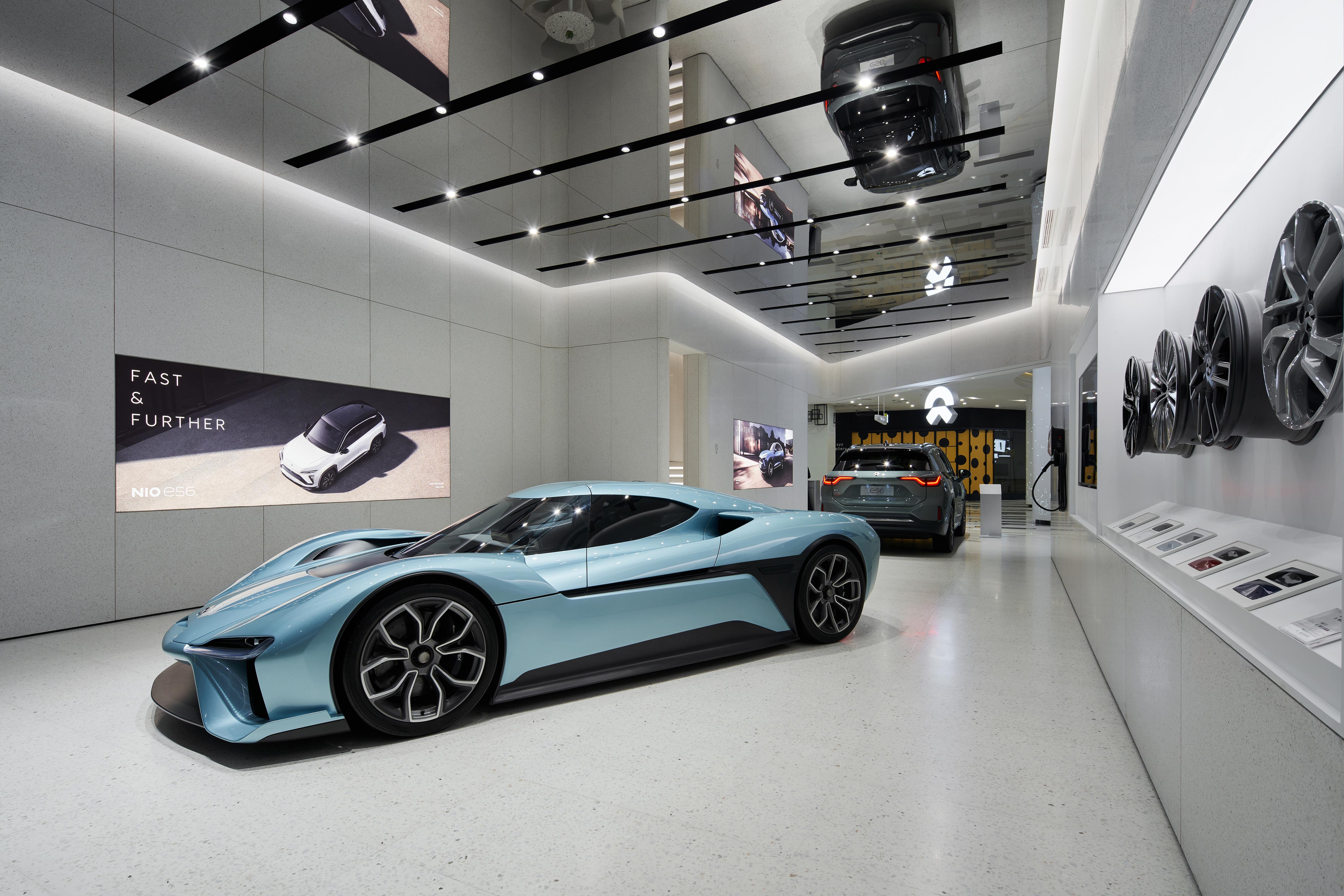 南昌蔚来汽车展厅丨中国南昌丨方方工作室-8