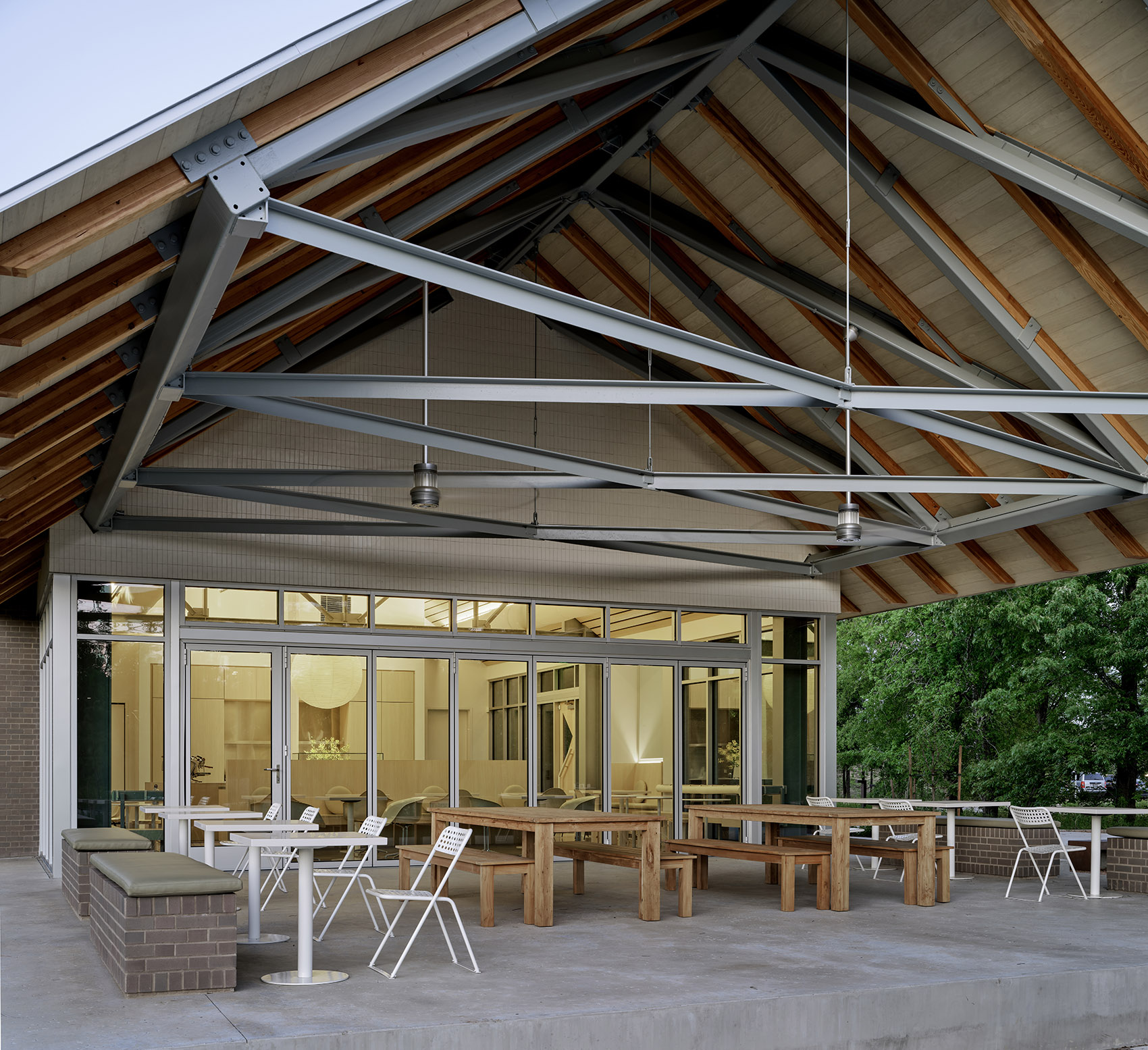 纪念公园步道中心咖啡厅丨Schaum Architects-21