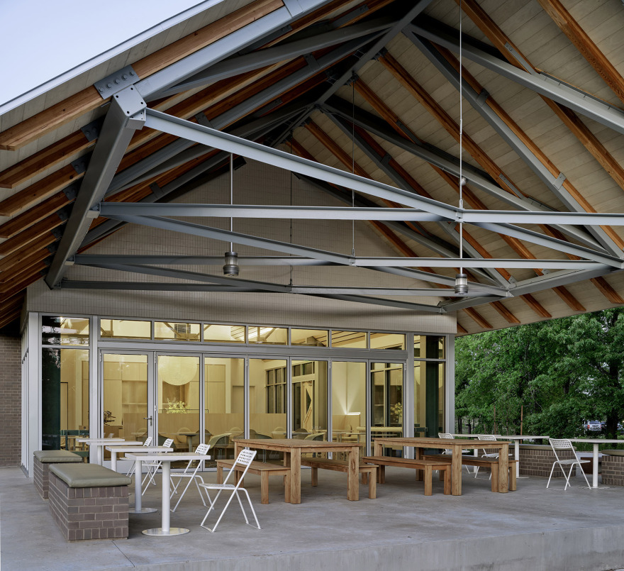 纪念公园步道中心咖啡厅丨Schaum Architects-21