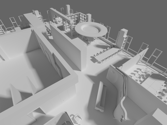 现代风格厦门指纹科技公司办公空间设计-6
