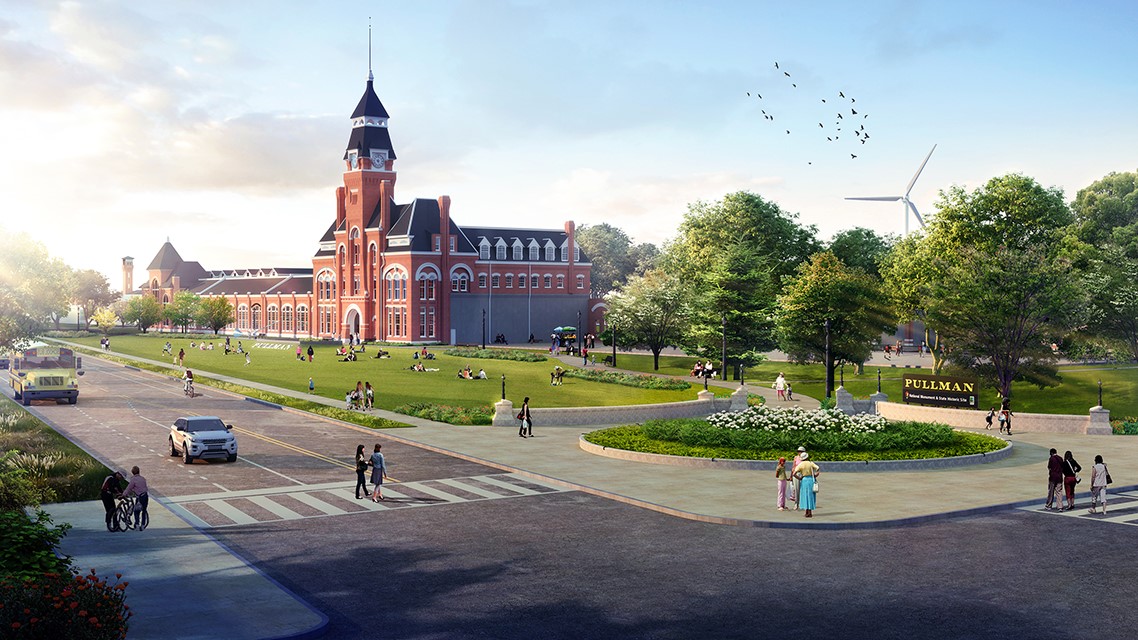 普尔曼国家历史公园丨美国芝加哥丨Site Design Group,Ltd.-9