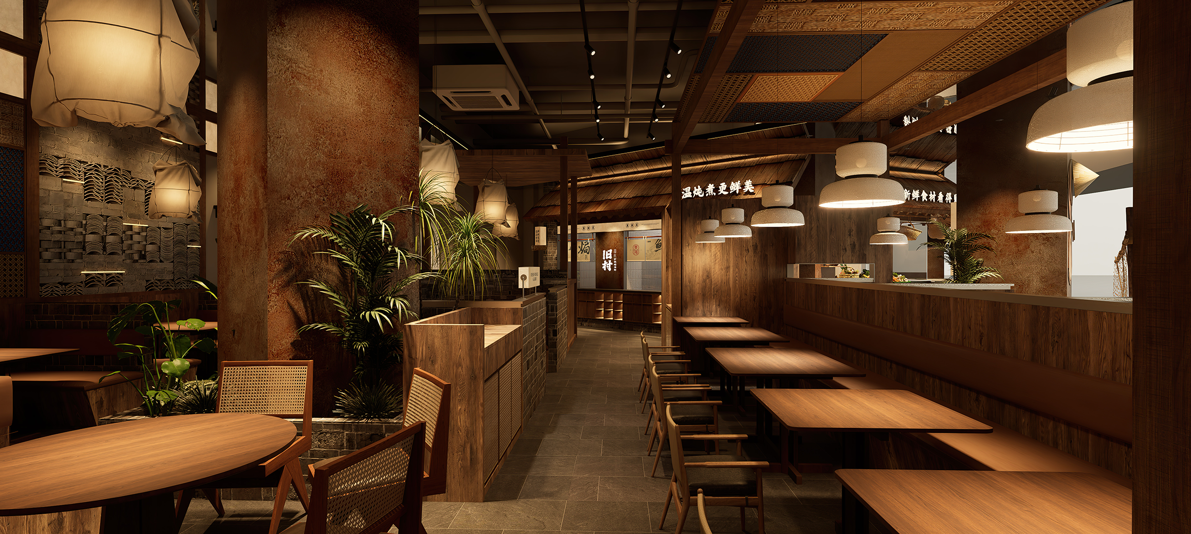 旧村·砂锅焗海鲜丨中国上海丨魔戏空间设计®  ABDdesign®-50