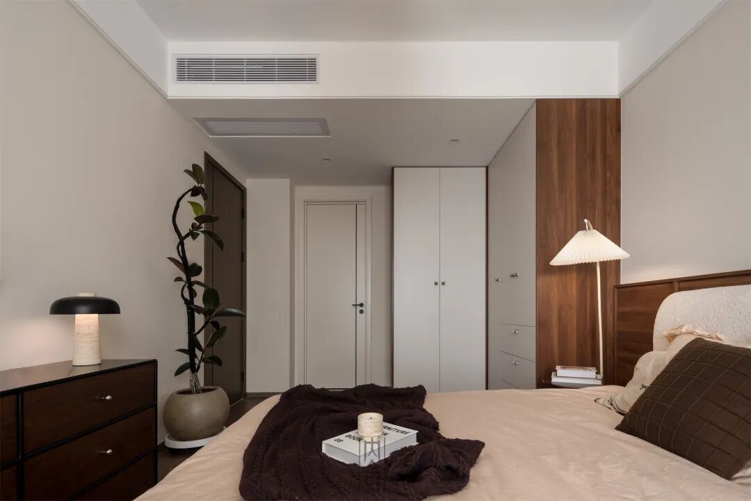 内舍软装丨123㎡现代中古风，在时光褶皱里收藏家的温柔诗篇！-31