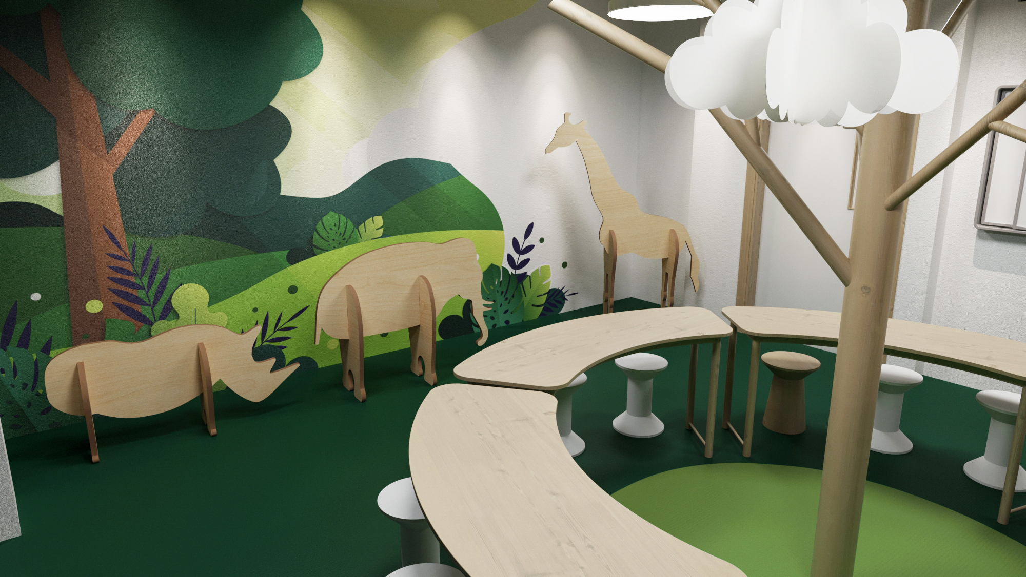 ESKİŞEHİR BİLNET 学校室内概念设计项目-101