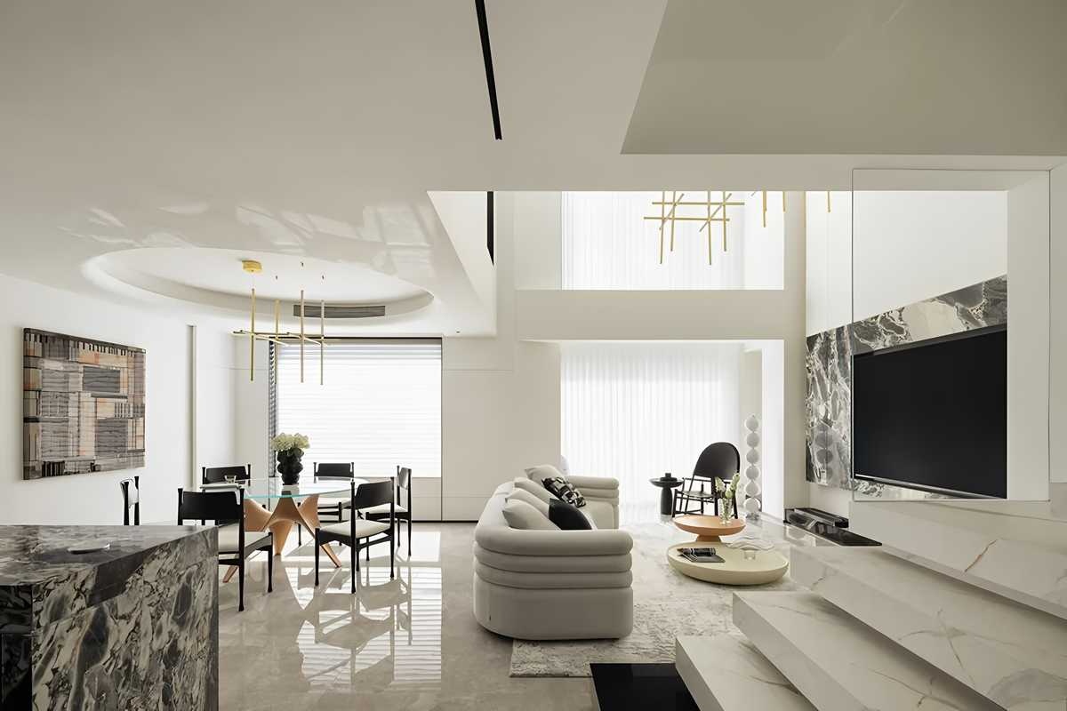 浙江温州300㎡简奢大宅丨力设计丨中国温州-13