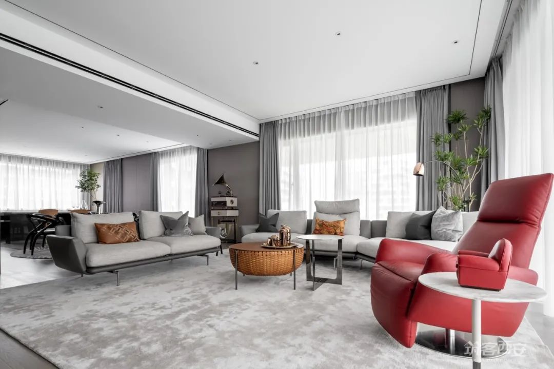 曲江玫瑰园·刘雅娟的大平层艺术装扮丨中国西安丨様家荟·御点软装设计中心-43