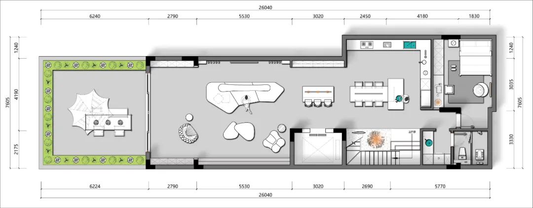 金科太阳海岸 450m²现代极简联排丨中国重庆丨陈晓亚,徐发章-39