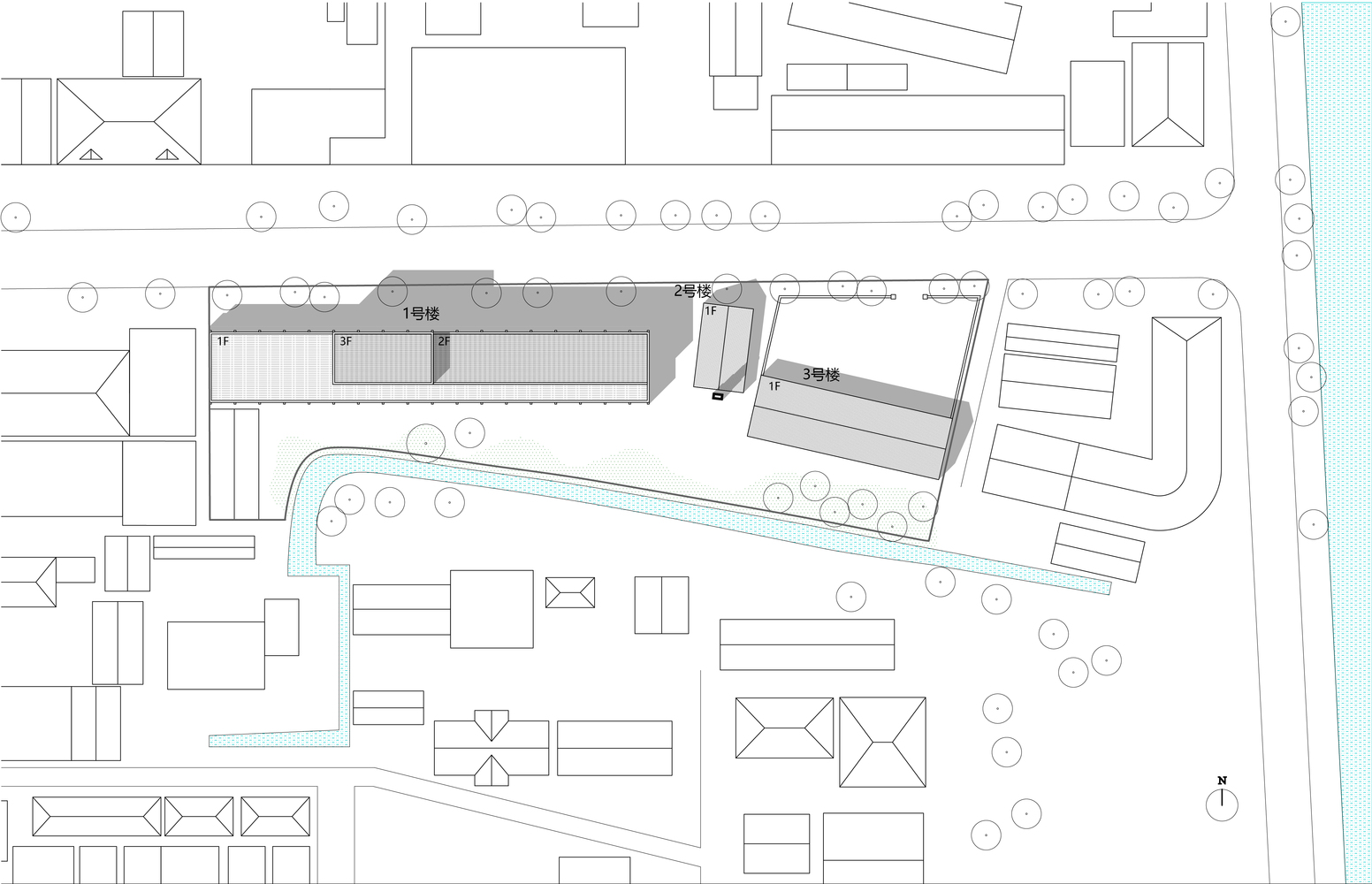 新和社区文化中心 · 绿意环绕的公共空间-38