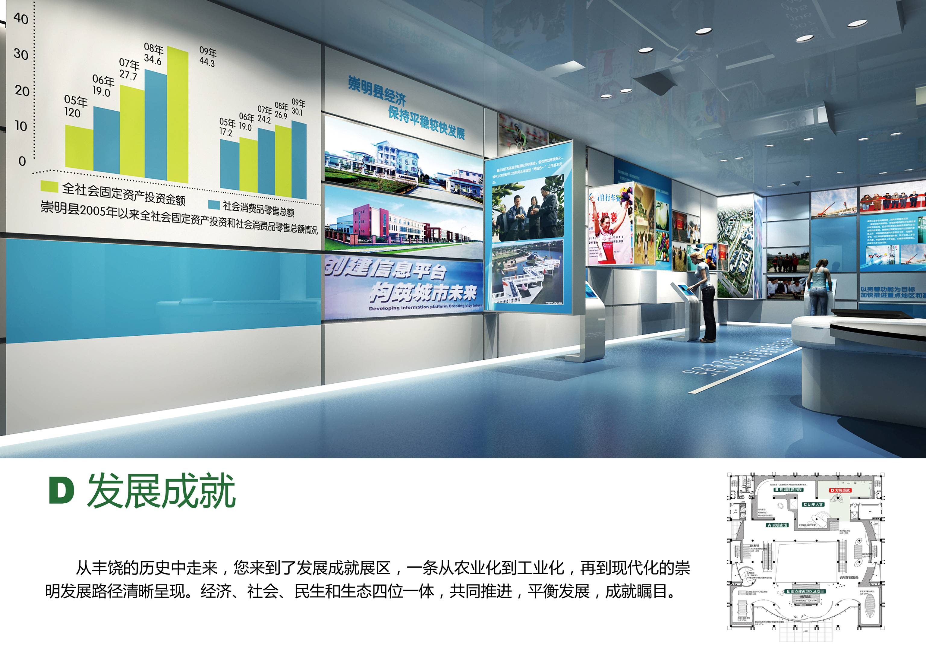 崇明新城城市规划展示馆 艺品-31