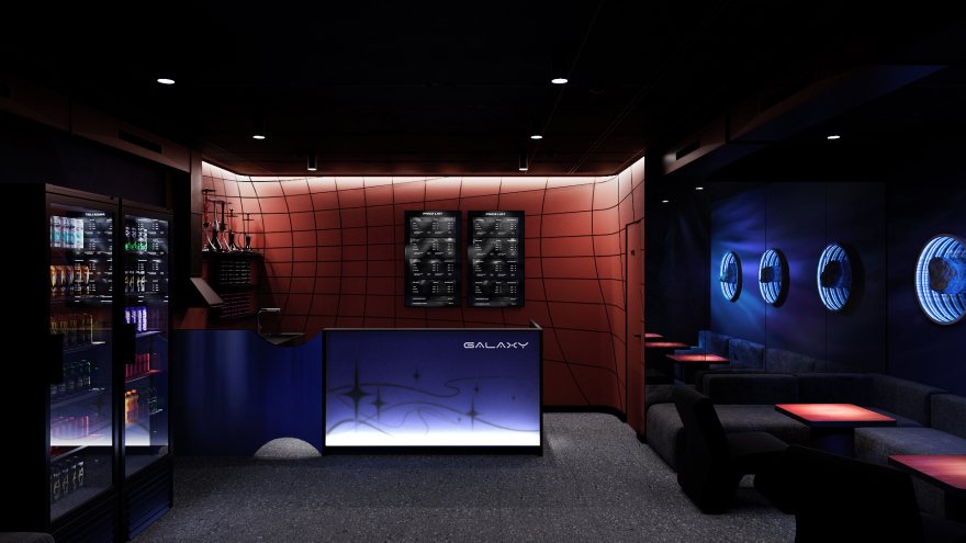 嘉拉伊太空休闲吧
注:Gala·y可能是个特定名称,嘉拉伊是根据读音音译,若有更合适的特定译法需根据具体上下文确定 丨俄罗斯彼尔姆丨Patriarch studio-8